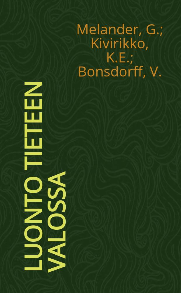 Luonto tieteen valossa