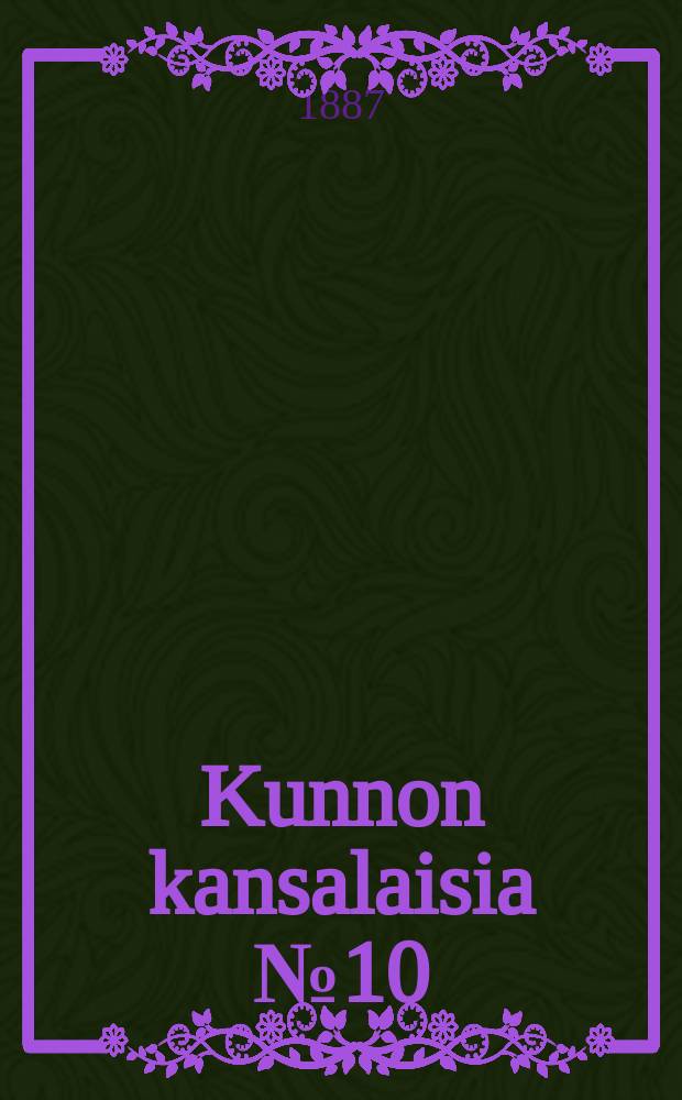 Kunnon kansalaisia № 10