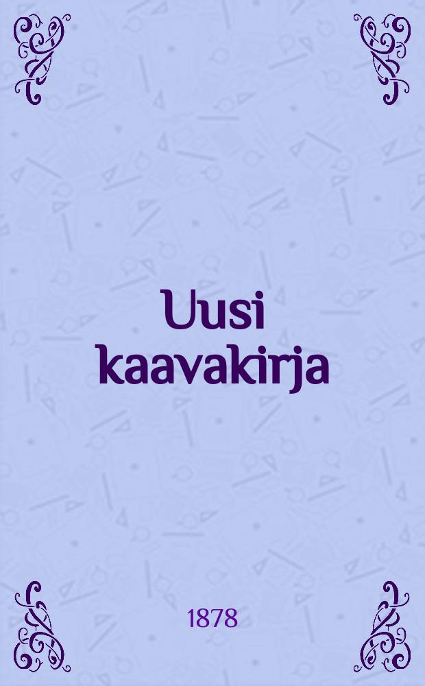 Uusi kaavakirja