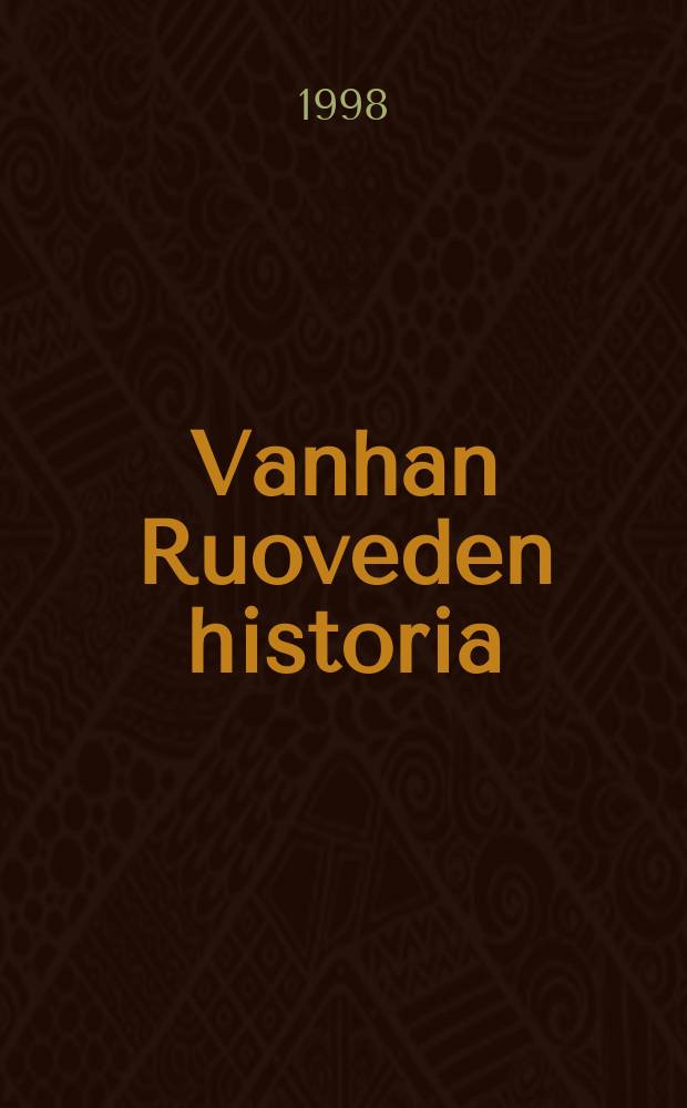 Vanhan Ruoveden historia
