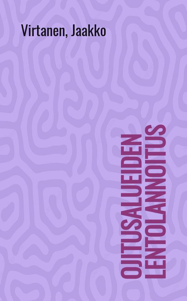 Ojitusalueiden lentolannoitus