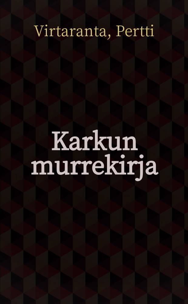 Karkun murrekirja