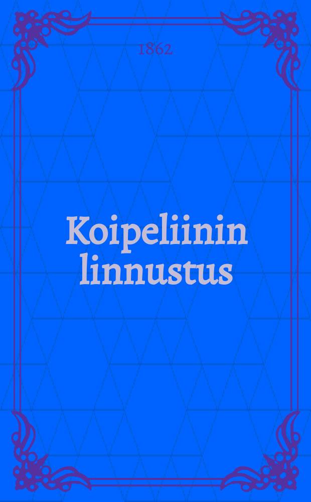 Koipeliinin linnustus = Охота Койпелина на птиц