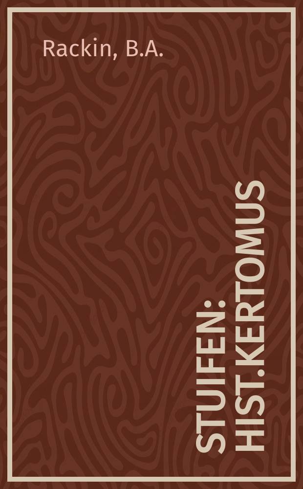 Stuifen : Hist.kertomus