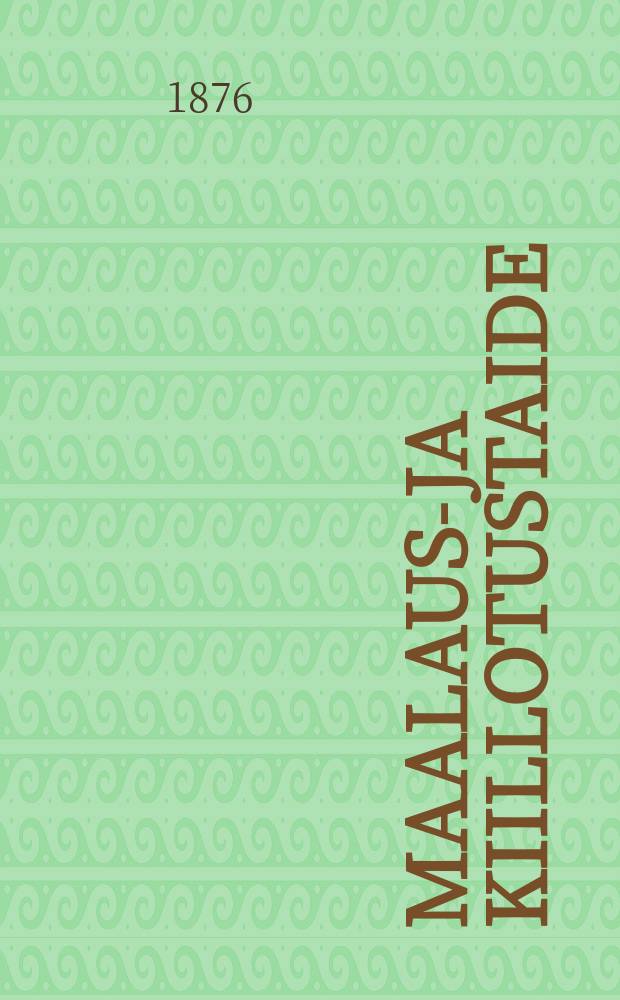Maalaus-ja Kiillotustaide : Suomennos