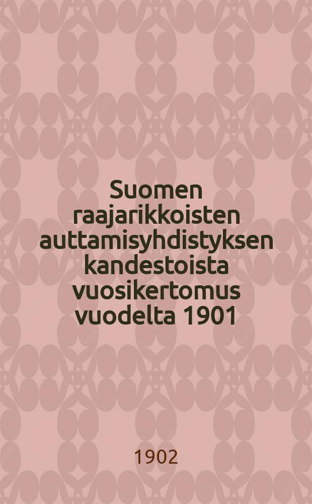 Suomen raajarikkoisten auttamisyhdistyksen kandestoista vuosikertomus vuodelta 1901 : Toimitti yhdistyksen toimikunta = Годовой отчет общества помощи калекам за 1901г.