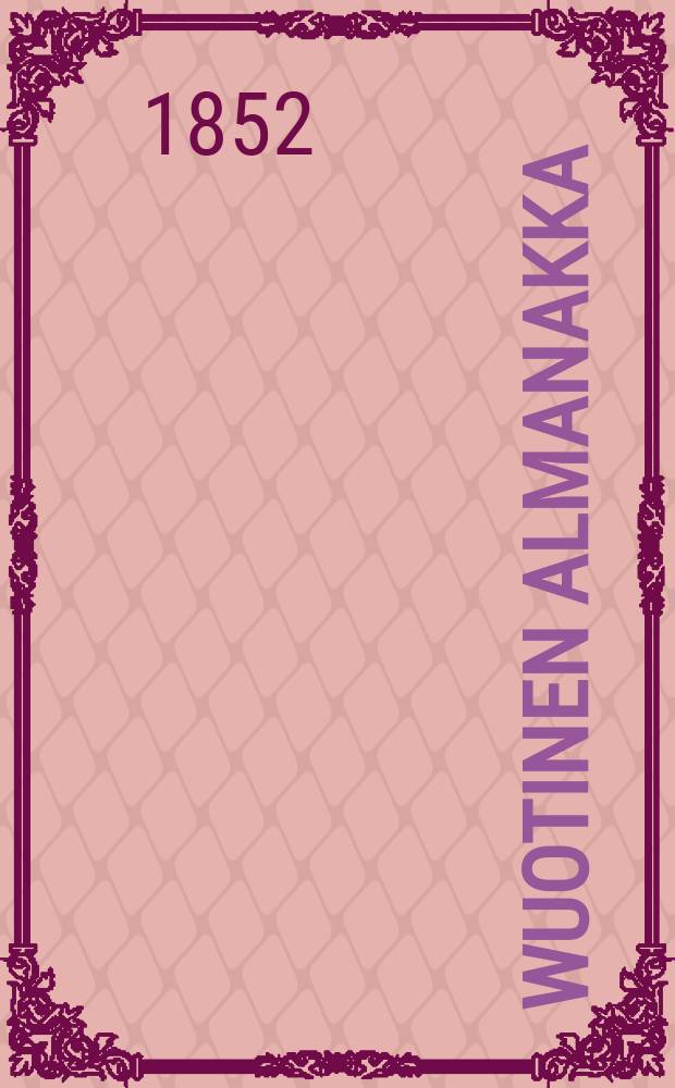 200 wuotinen almanakka