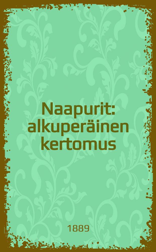 Naapurit : alkuperäinen kertomus