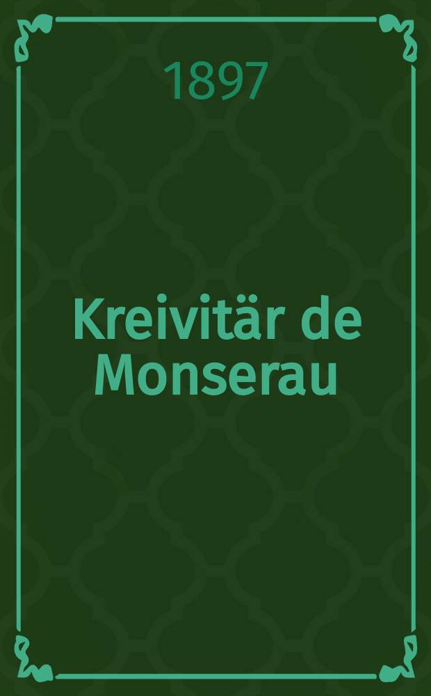Kreivitär de Monserau : Suomen. IIosa : IIosa,101-119 vih.