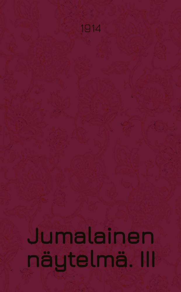 Jumalainen näytelmä. III : Paratiisi