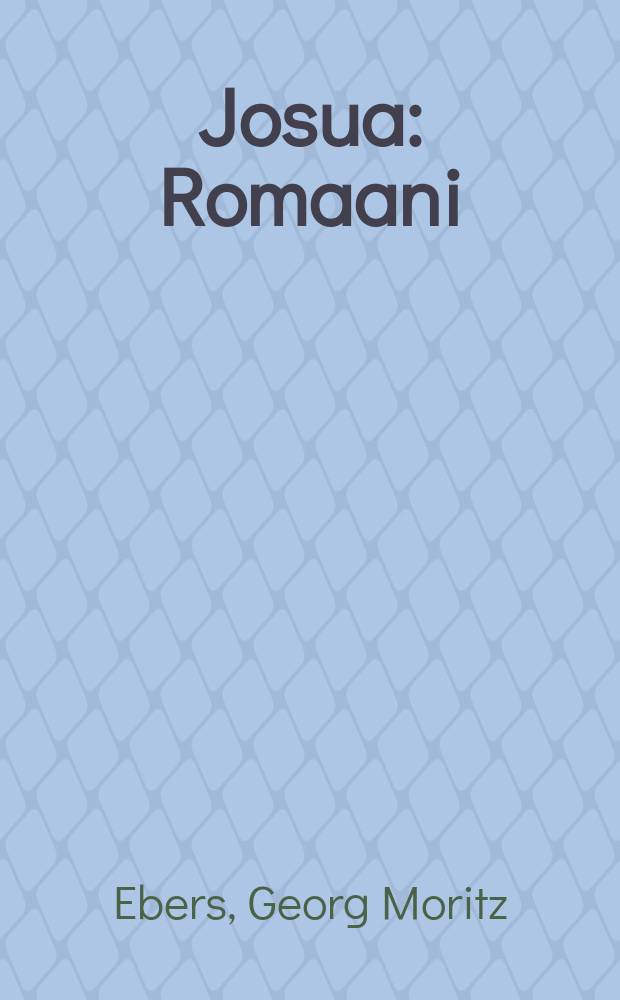 Josua : Romaani
