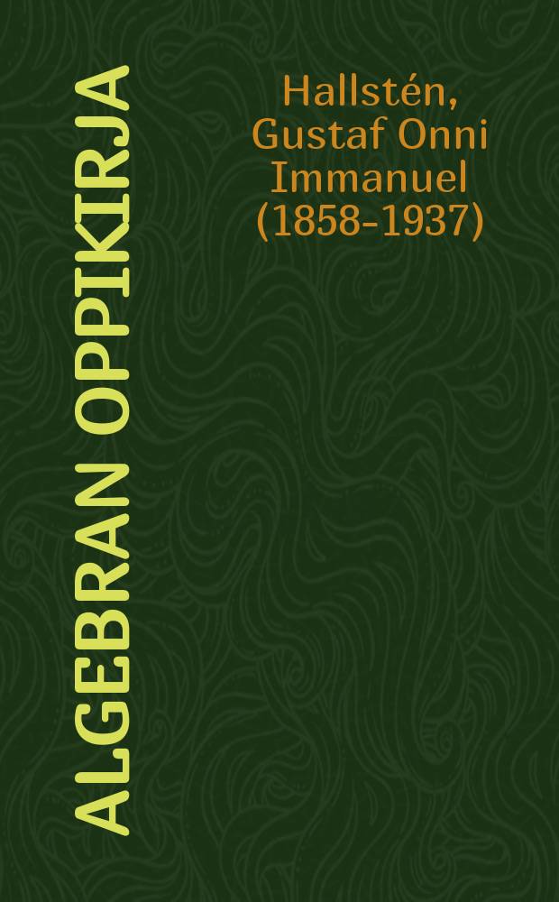 Algebran oppikirja