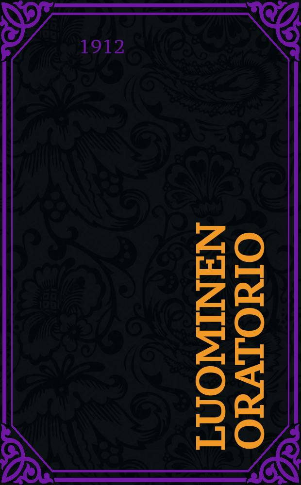 Luominen oratorio