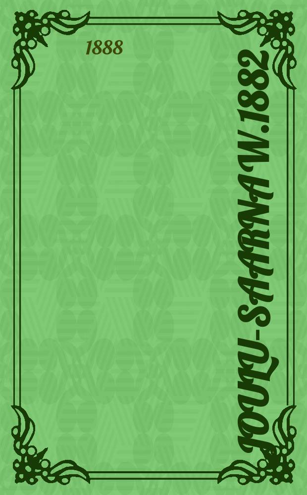 Joulu-saarna w.1882 : Suomennos