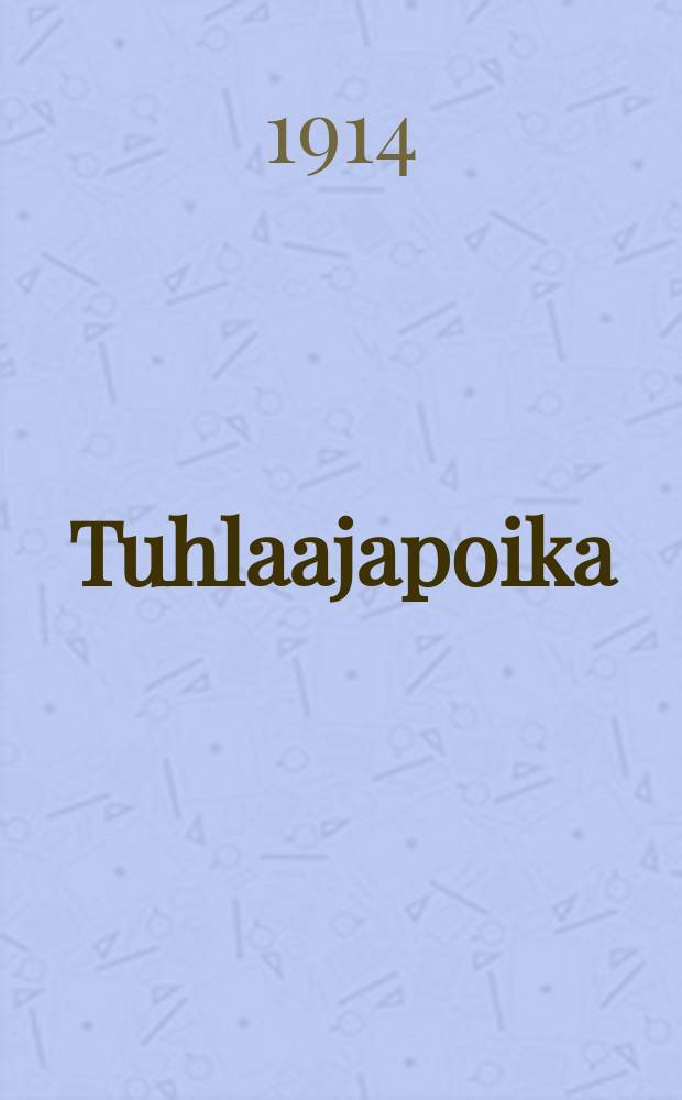 Tuhlaajapoika