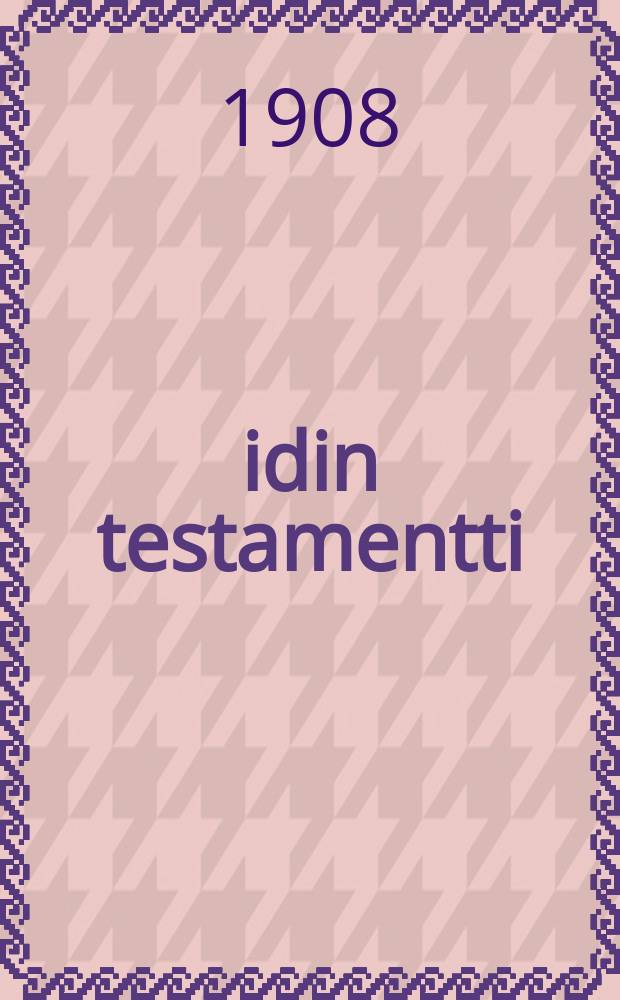Äidin testamentti
