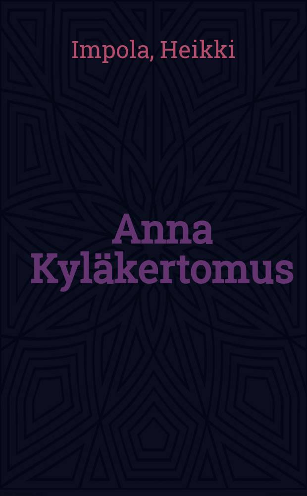 Anna Kyläkertomus