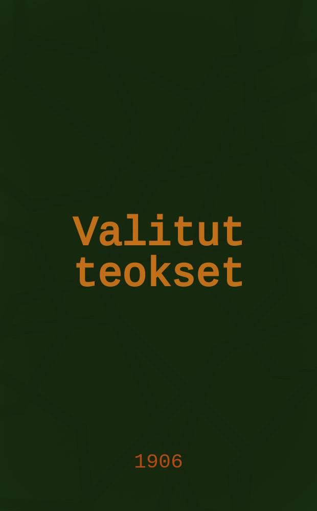 Valitut teokset