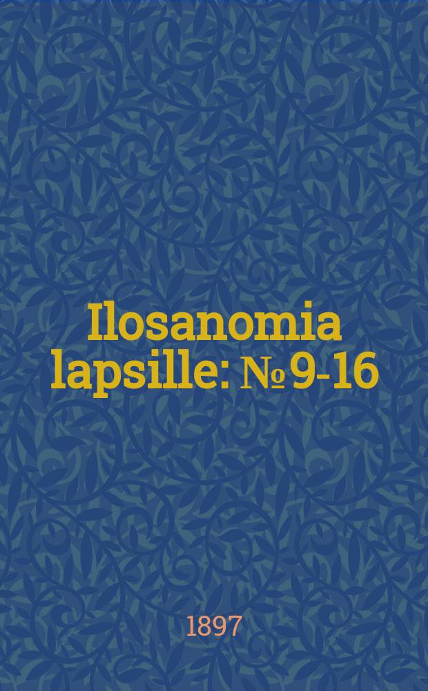 Ilosanomia lapsille : № 9-16