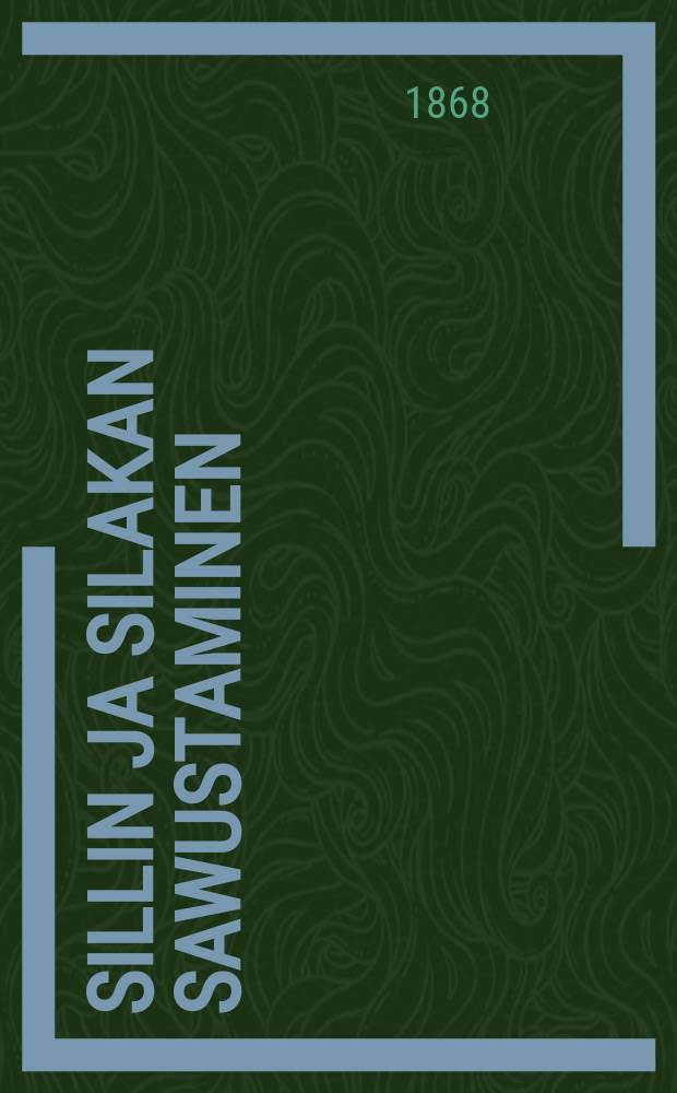 Sillin ja silakan sawustaminen