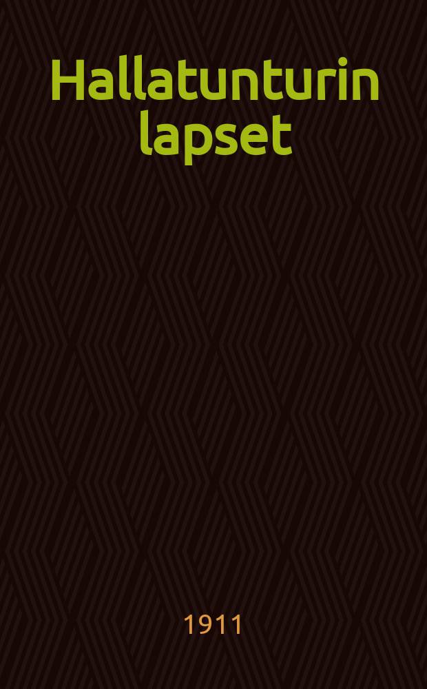 Hallatunturin lapset