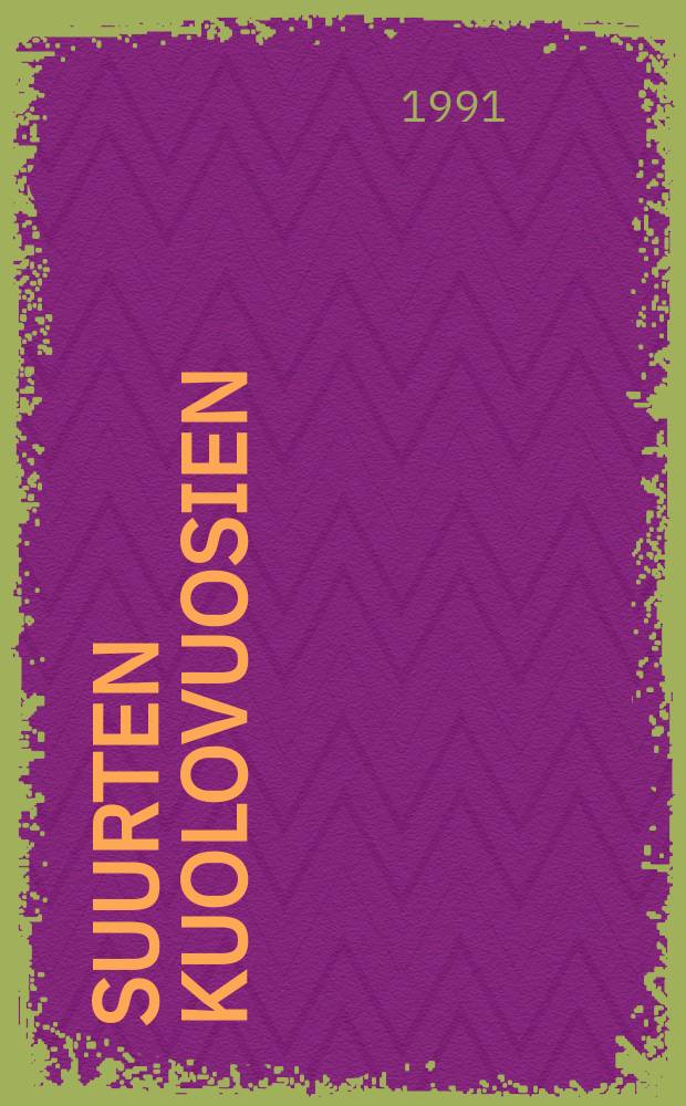 Suurten kuolovuosien (1696-1697) väestönmenetys Suomessa = Finnish population loss in the high mortality years1696-1697