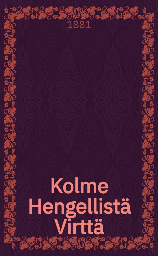 Kolme Hengellistä Virttä