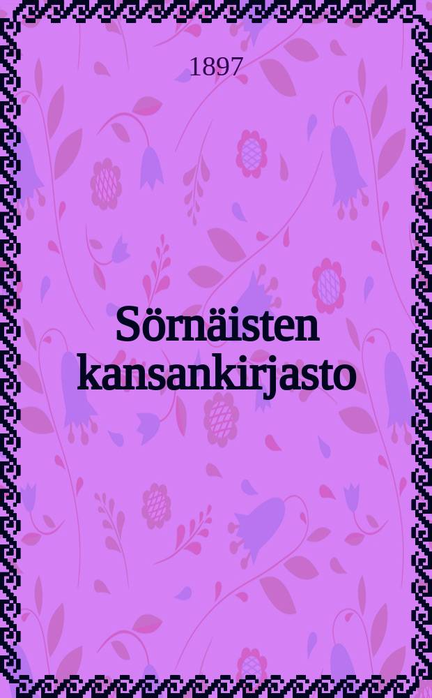 Sörnäisten kansankirjasto : Kirjaluettelo = Каталог книг народной библиотеки в Серняйси