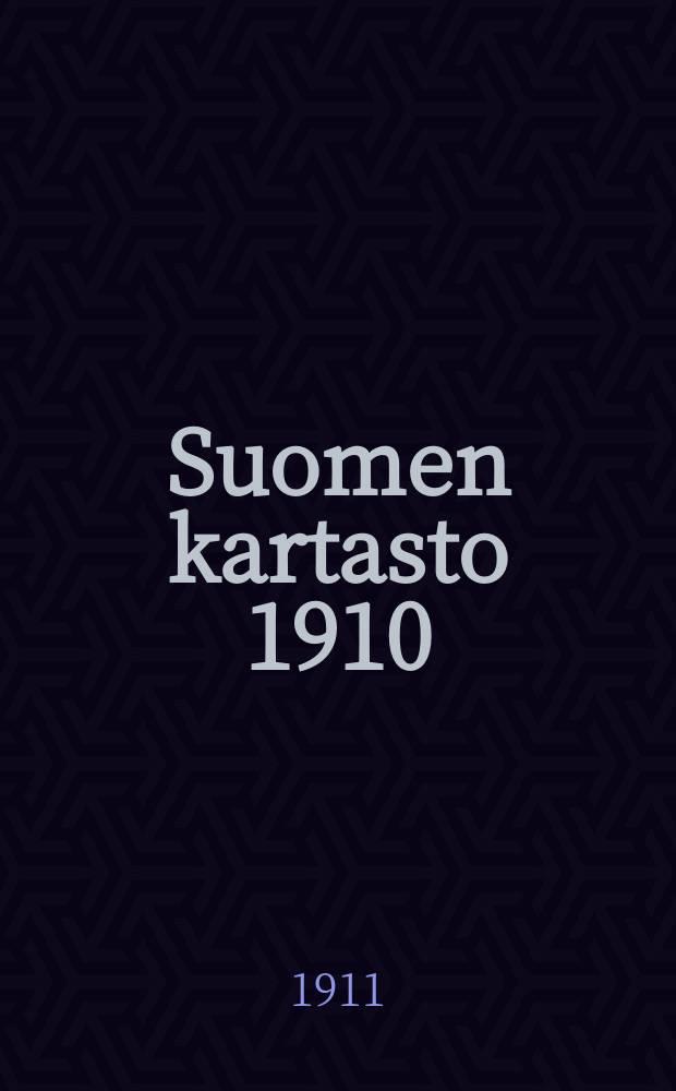 Suomen kartasto 1910 = Атлас Финляндии