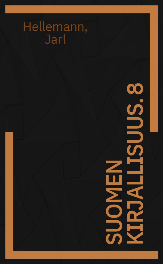 Suomen kirjallisuus. 8 : Kirjallisuuden lajeja