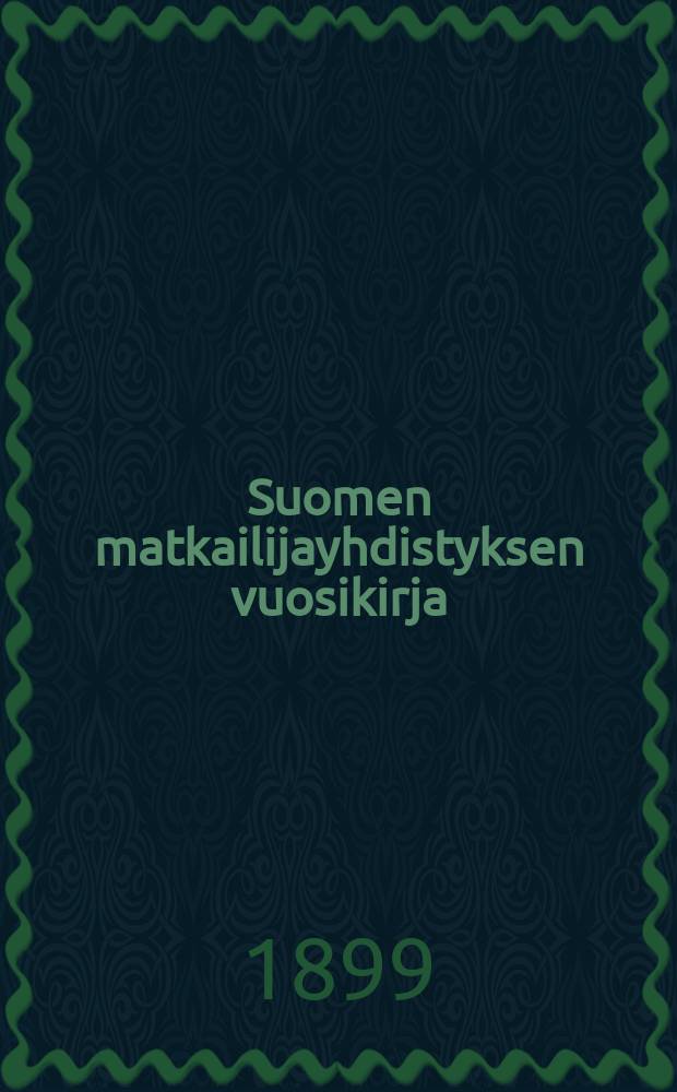 Suomen matkailijayhdistyksen vuosikirja
