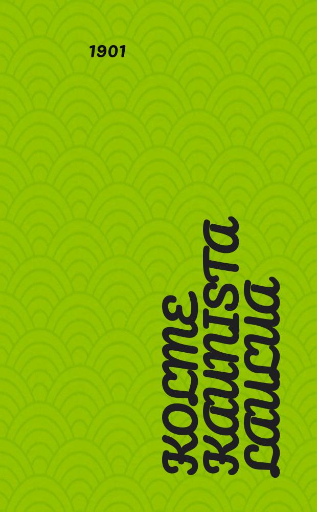 Kolme kaunista laulua