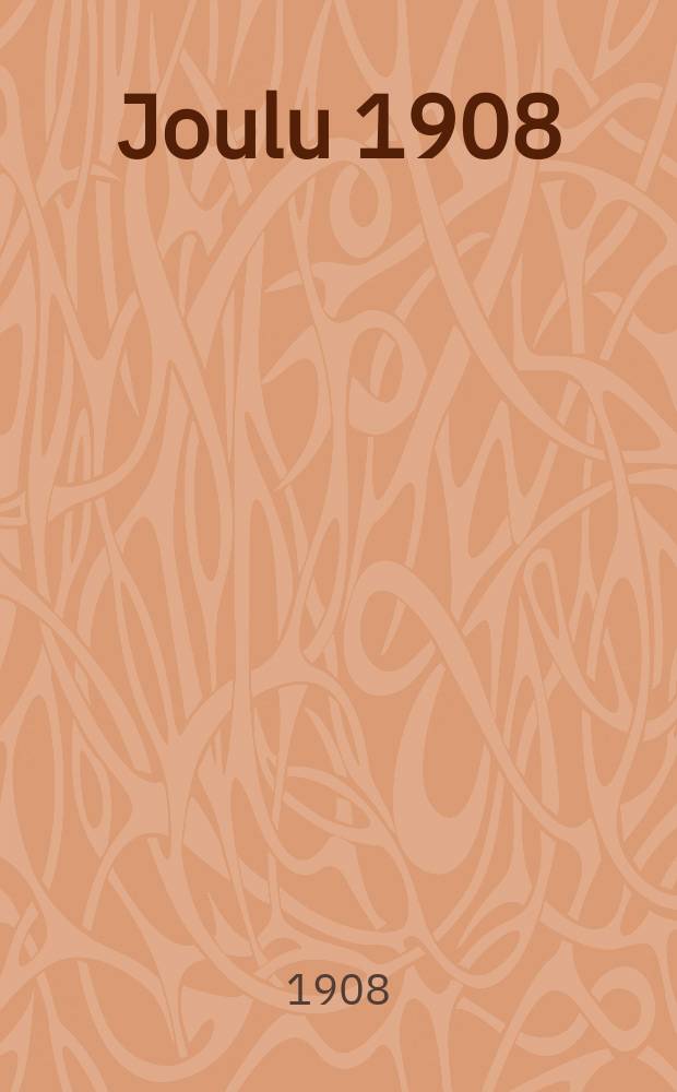 Joulu 1908