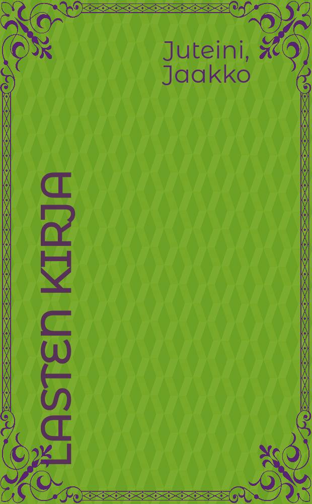 Lasten kirja