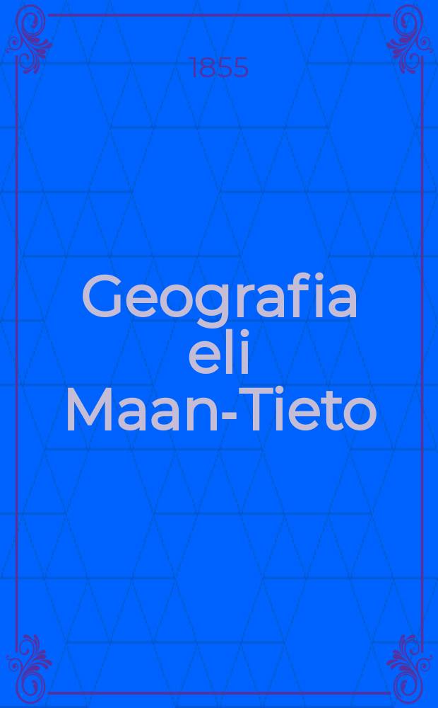 Geografia eli Maan-Tieto