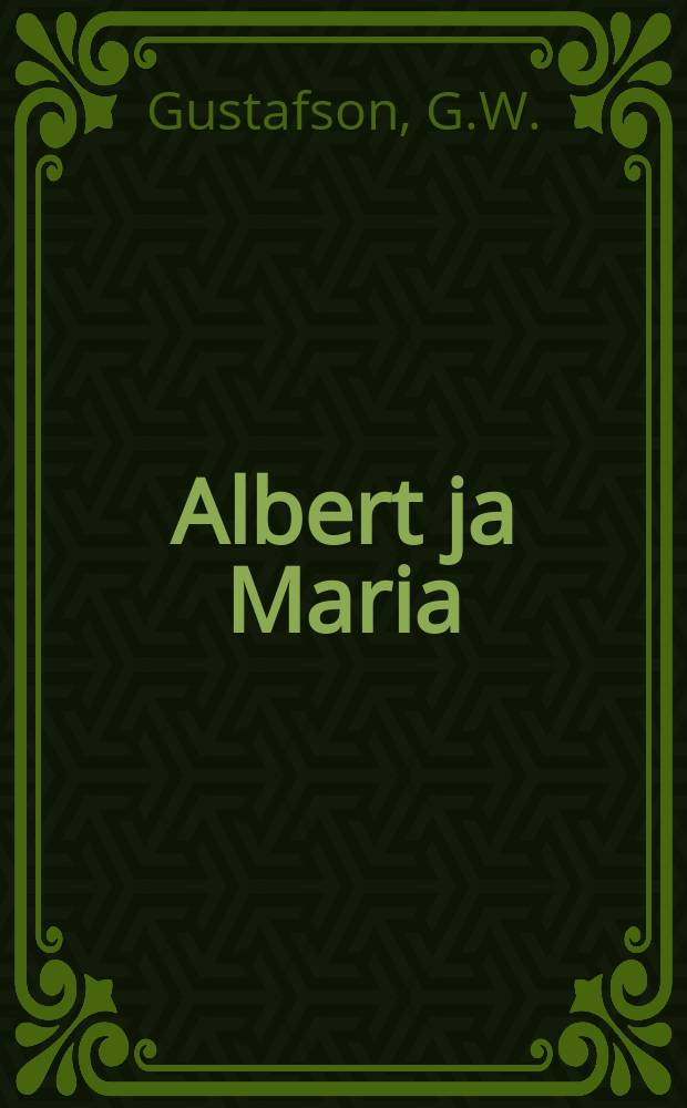 Albert ja Maria