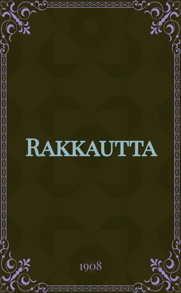 Rakkautta