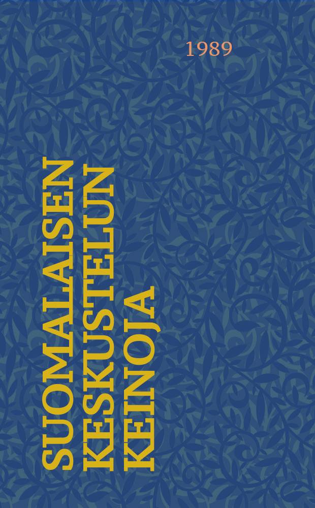 Suomalaisen keskustelun keinoja