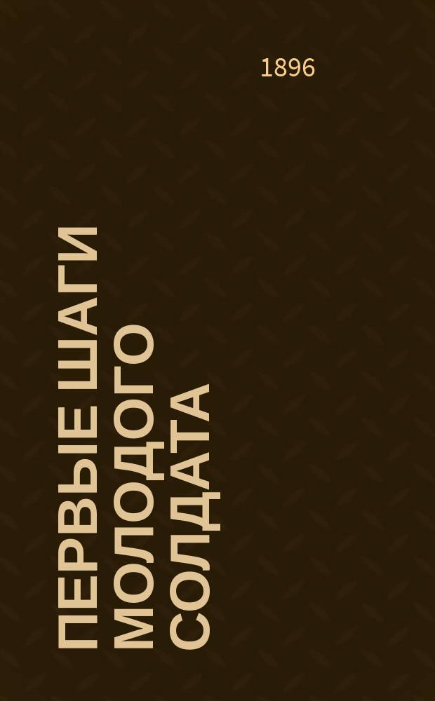 Первые шаги молодого солдата