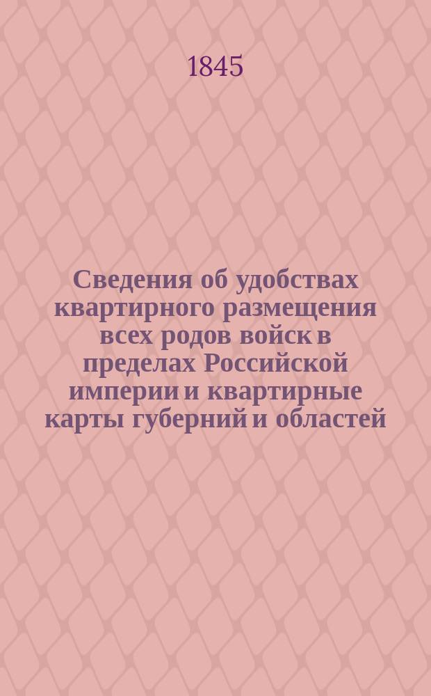 Сведения об удобствах квартирного размещения всех родов войск в пределах Российской империи и квартирные карты губерний и областей. Астраханская губ[ерния] : Астраханская губ[ерния]