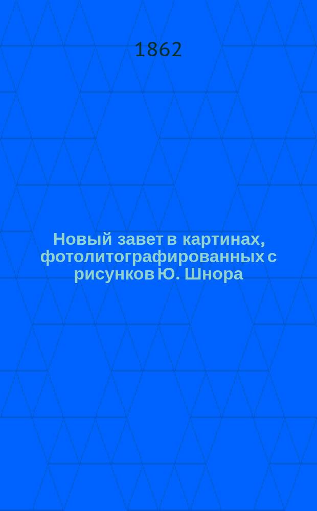 Новый завет в картинах, фотолитографированных с рисунков Ю. Шнора