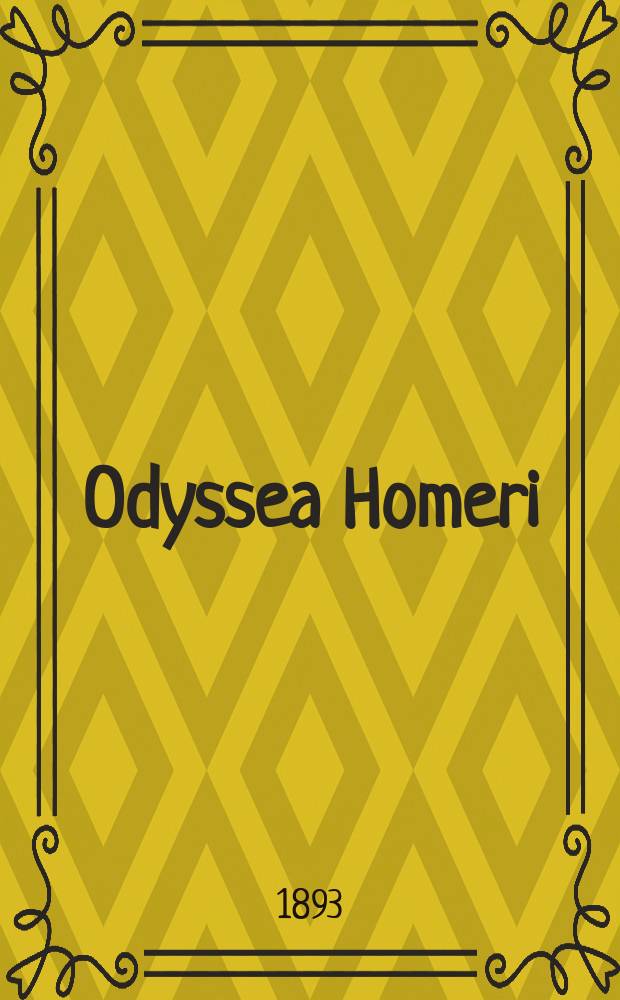 ... Odyssea Homeri