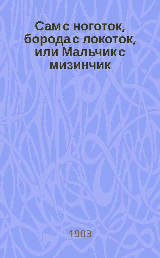 Сам с ноготок, борода с локоток, или Мальчик с мизинчик : Сказка
