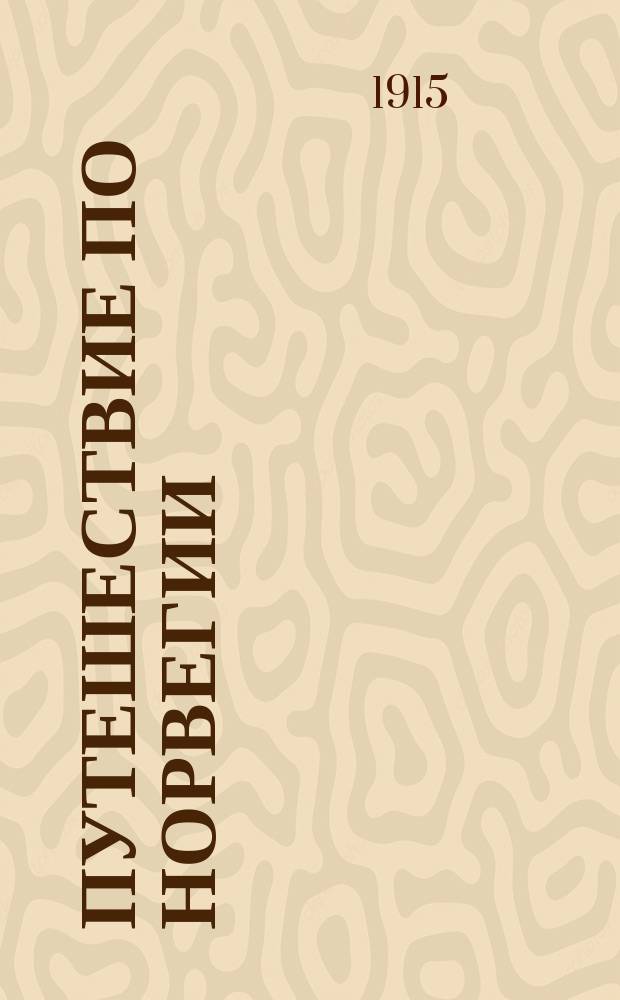 Путешествие по Норвегии