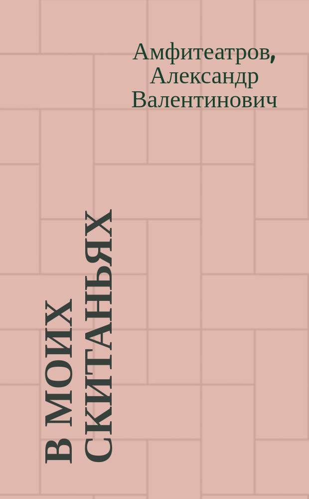 В моих скитаньях