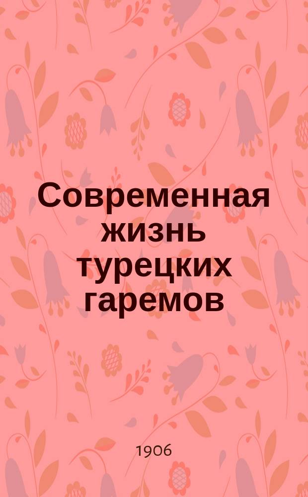 ... Современная жизнь турецких гаремов : Роман
