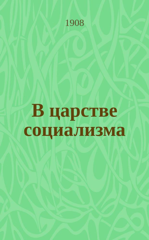 В царстве социализма : (Социол. роман)