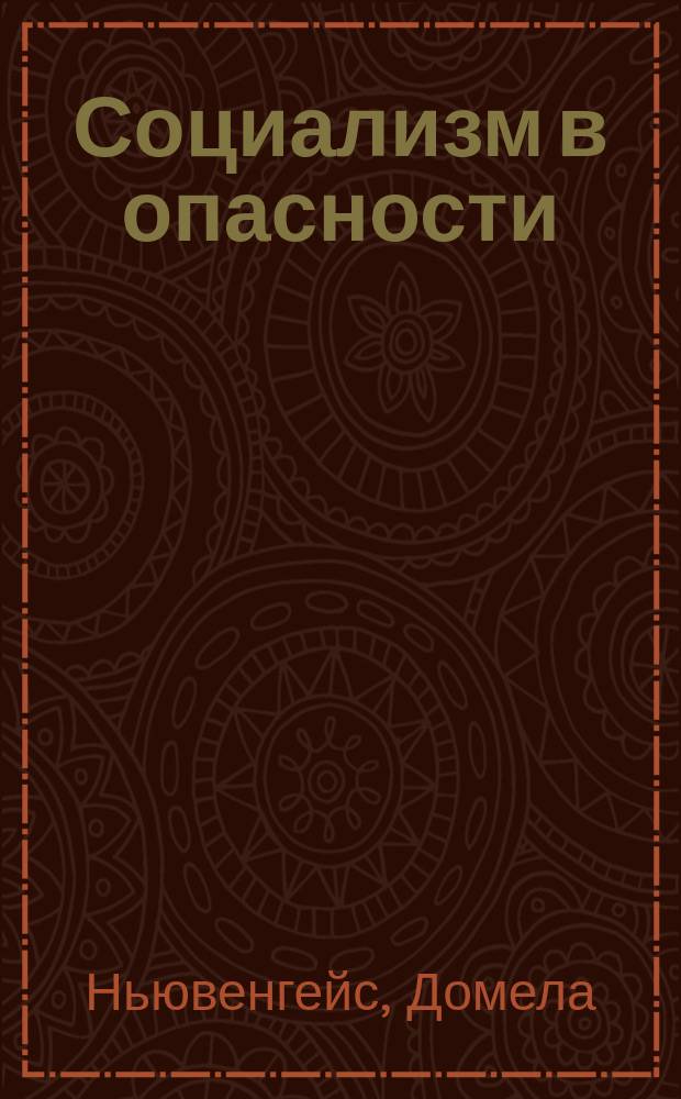 ... Социализм в опасности