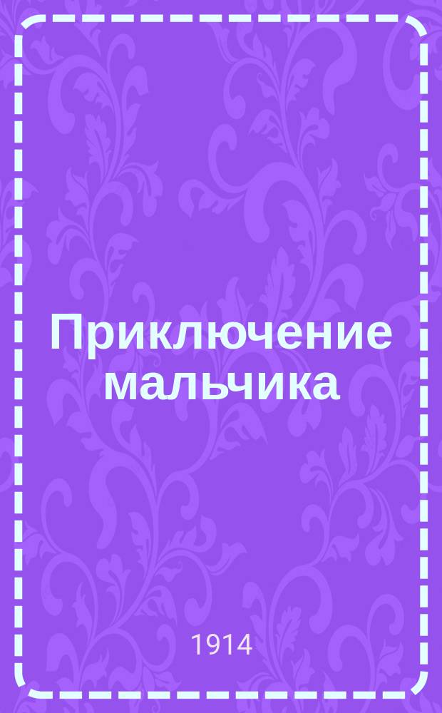 Приключение мальчика