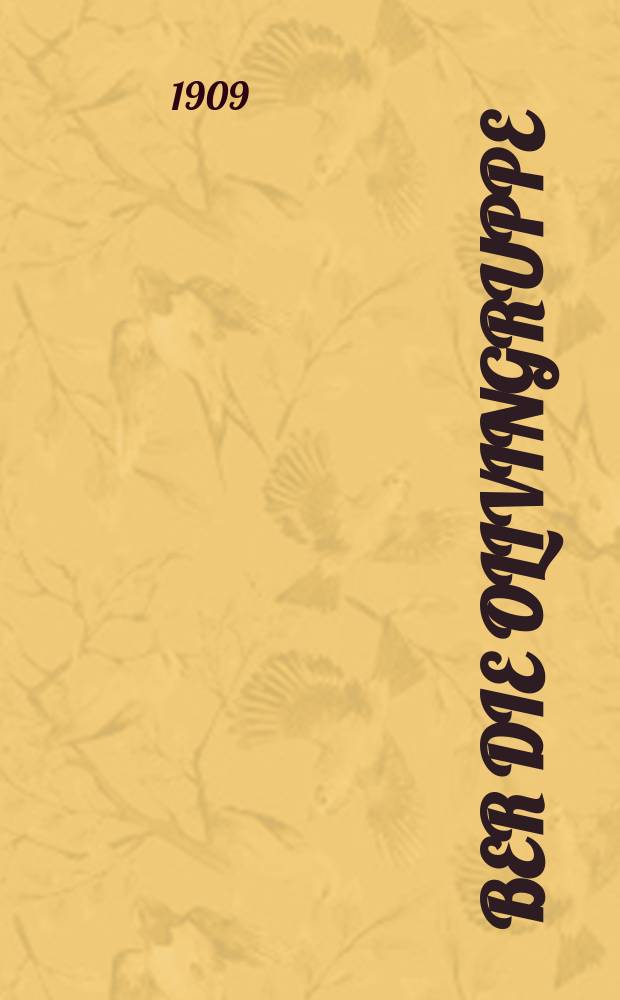 Über die Olivingruppe